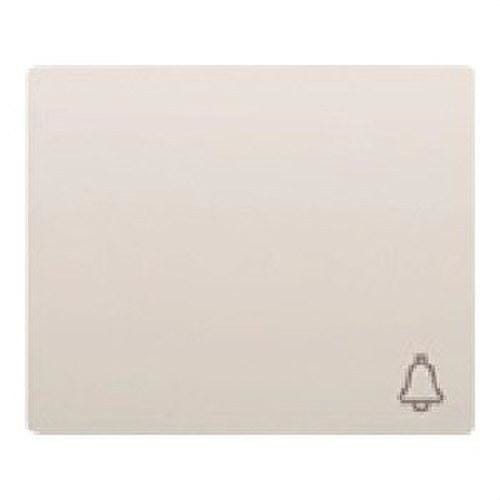 BJC - Tecla pulsador timbre serie Iris en blanco