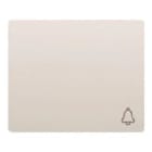 BJC - Tecla pulsador timbre serie Iris en blanco