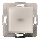 BJC - Baliza led Viva en blanco en plata luna