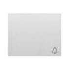 BJC - Tecla pulsador luz serie Iris en blanco