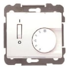 BJC - Termostato ambiente serie Iris en blanco