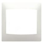 BJC - Placa 2 elementos horizontal serie Coral sin bastidor en blanco