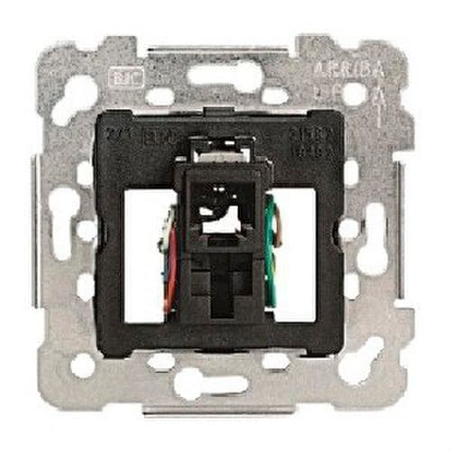 BJC - Toma teléfono 6 vías RJ11 serie Iris para bases de acceso terminal en redes de telefonía básica, emborne por tornillos