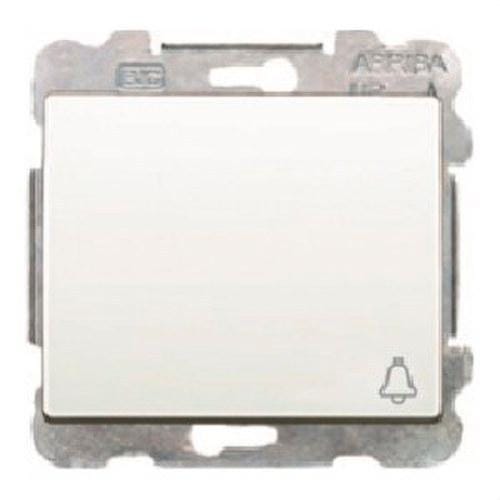 BJC - Pulsador timbre Iris en blanco