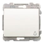 BJC - Pulsador timbre Iris en blanco