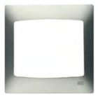 BJC - Placa 2 elementos horizontal serie Coral sin bastidor en gris sombra