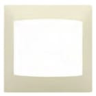 BJC - Placa 3 elementos horizontal serie Coral sin bastidor en beige
