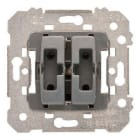 BJC - Interruptor doble serie Iris 16A 250V