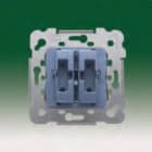 BJC - Conmutador doble serie Iris 16A 250V