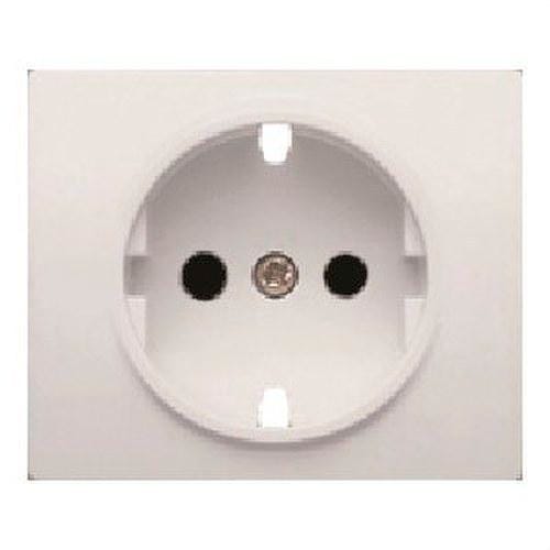 BJC - Tapa con protección infantil 18732 serie Iris en blanco