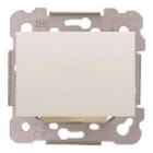 BJC - Tapa ciega + bastidor serie Coral de color blanco