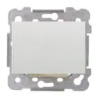 BJC - Tapa ciega + bastidor serie Coral en plata luna