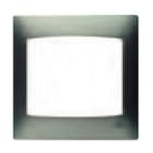 BJC - Placa tarjeta temporizador serie Coral en gris lava