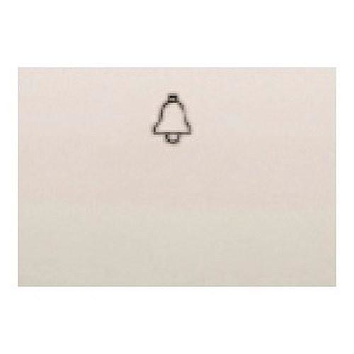 BJC - Tecla interruptor bipolar serie Coral en blanco