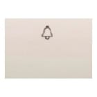 BJC - Tecla interruptor bipolar serie Coral en blanco