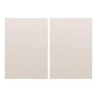 BJC - Juego 2 teclas para 2 mecanismos serie Coral en blanco
