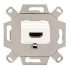 BJC - Conector HDMI en blanco tipo A emborne por tornillos