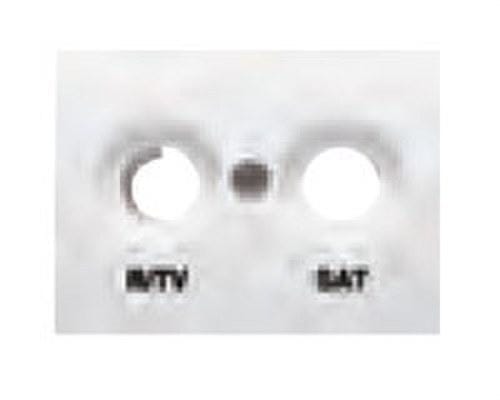 BJC - Tapa R/TV-SAT serie Coral en beige