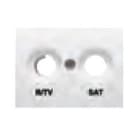 BJC - Tapa R/TV-SAT serie Coral en beige