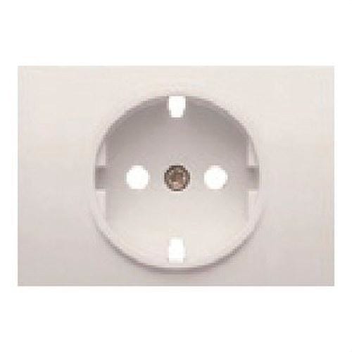 BJC - Tapa base enchufe seguridad serie Coral en blanco