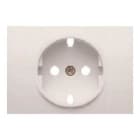 BJC - Tapa base enchufe seguridad serie Coral en blanco
