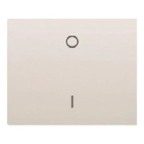 BJC - Tecla interruptor bipolar serie Iris en blanco
