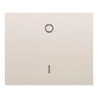 BJC - Tecla interruptor bipolar serie Iris en blanco