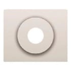 BJC - Tapa toma altavoz interruptor llave de la serie Iris en blanco
