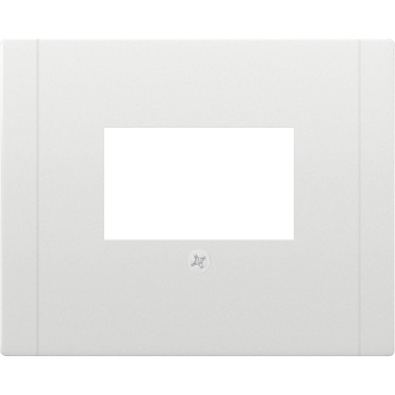 BJC - Tapa conector multimedia Iris en blanco