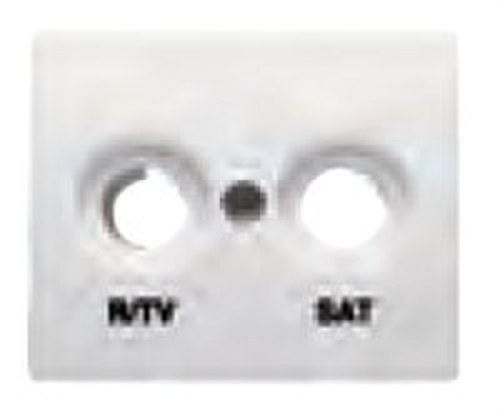 BJC - Tapa toma R/TV-SAT serie Mega en aluminio fusión