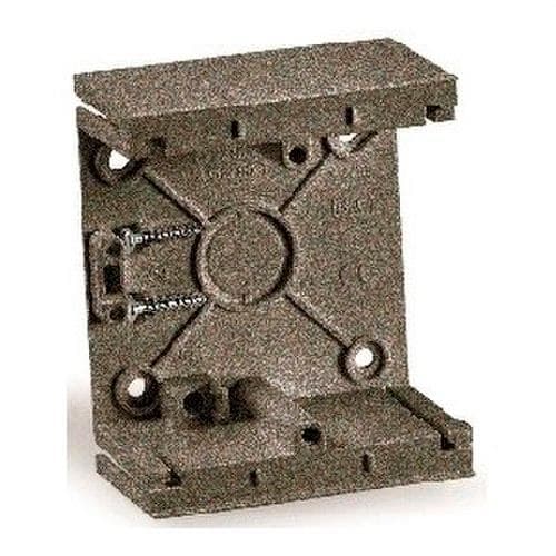 BJC - Extensión caja superficie modular serie Viva en gris lava