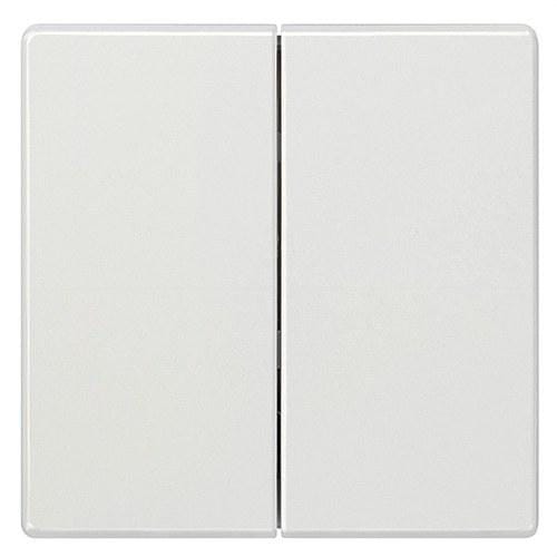 BJC - Tecla doble style en blanco polar