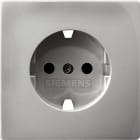 BJC - Tapa Schuko style para 18524 platino
