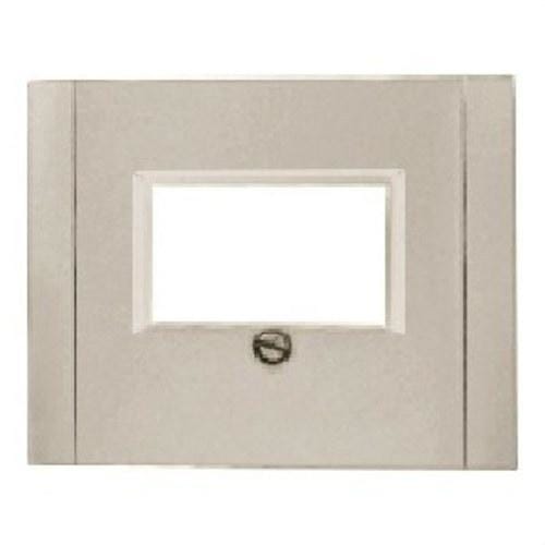 BJC - Tapa conector multimedia Mega en blanco perla