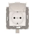 BJC - Base Schuko emborne rápido IP44 serie Viva en blanco