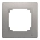 BJC - Marco mecanismo tarjetero serie Viva 55x55mm en gris piedra