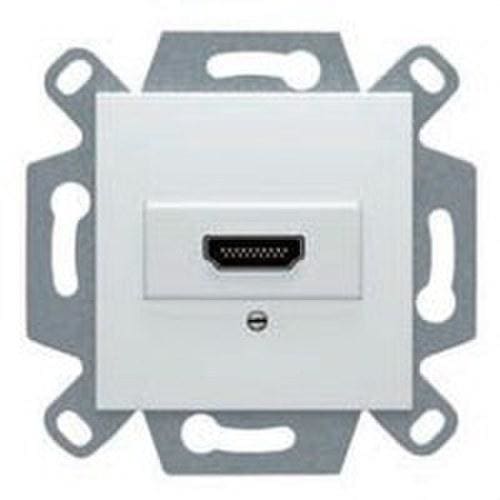BJC - Conector HDMI serie Viva en blanco
