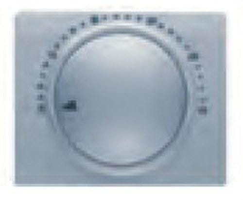 BJC - Tapa termostato electrónico ambiente serie Mega en aluminio prusia