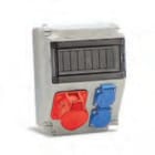 BJC - Caja con bases 16A 2P+TT lateral 3P+TT+N32A