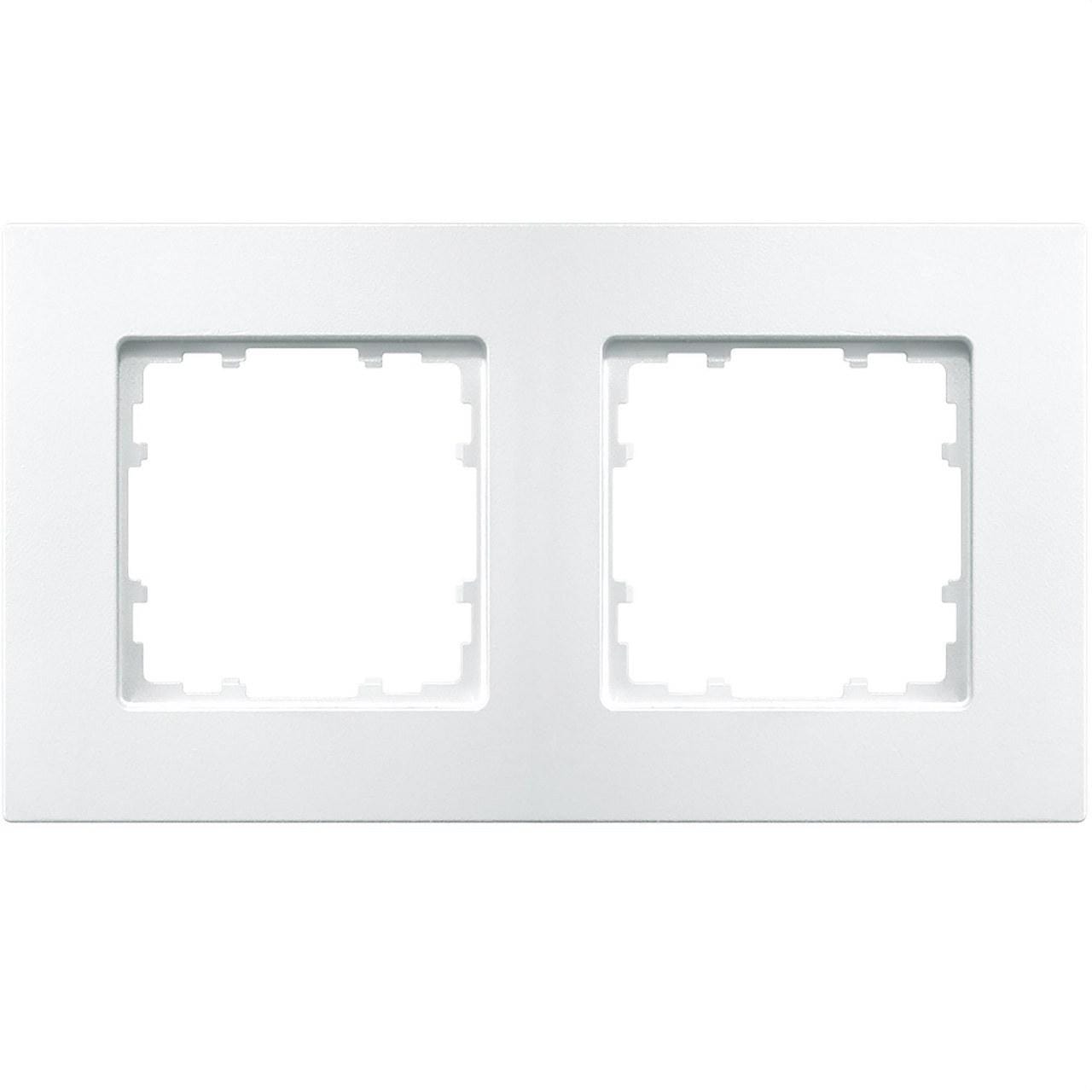 BJC - Marco doble Delta miro en blanco polar