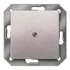 BJC - Placa ciega 55x55mm Miro en aluminio metalizado