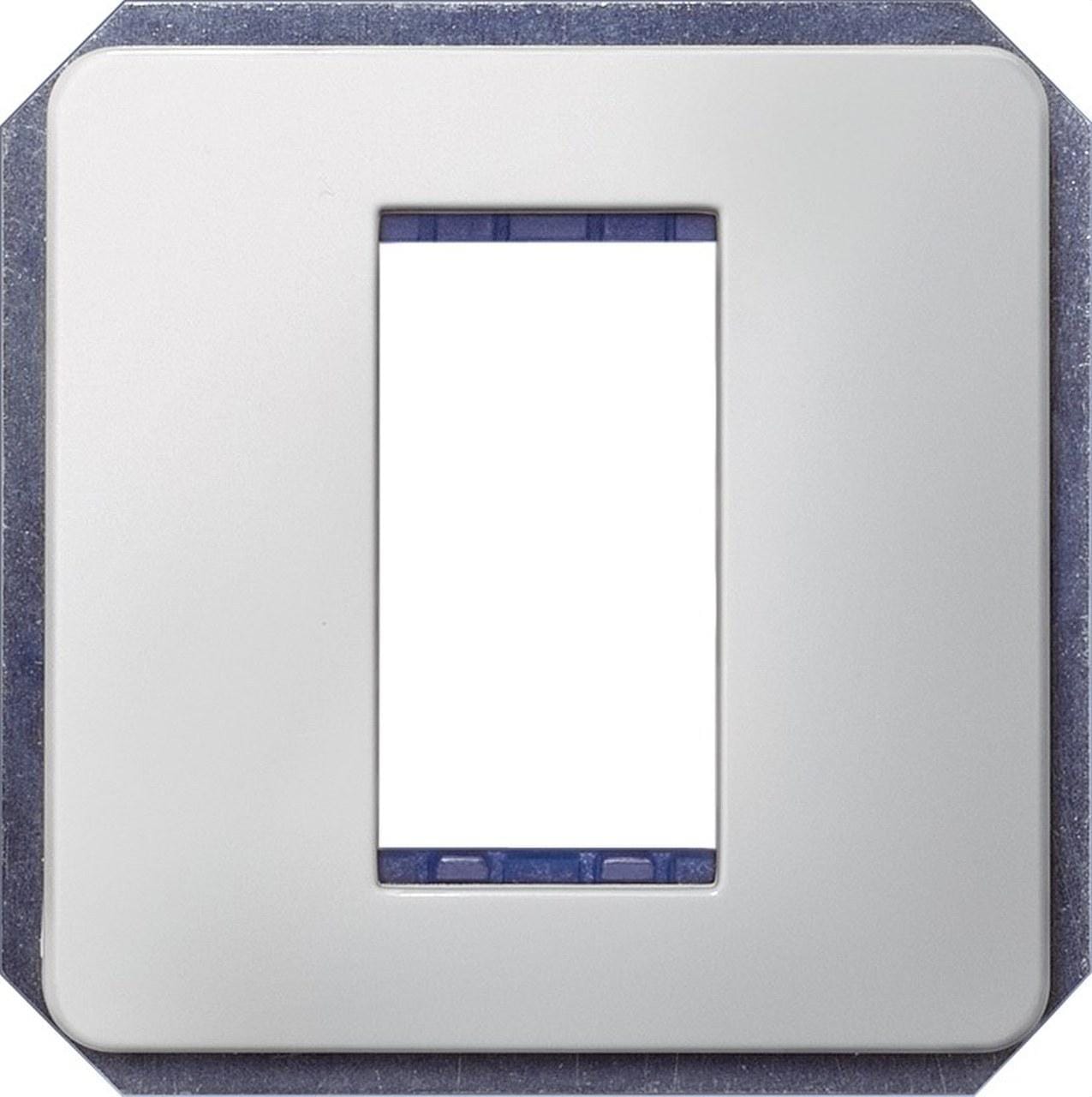 BJC - Placa adaptadora simple en aluminio metalizado