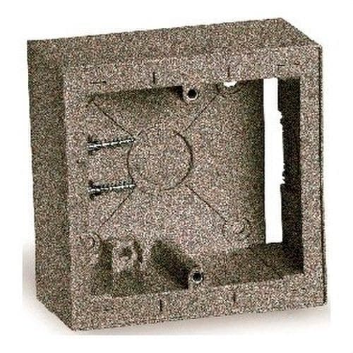 BJC - Caja superficie modular serie Viva en gris lava