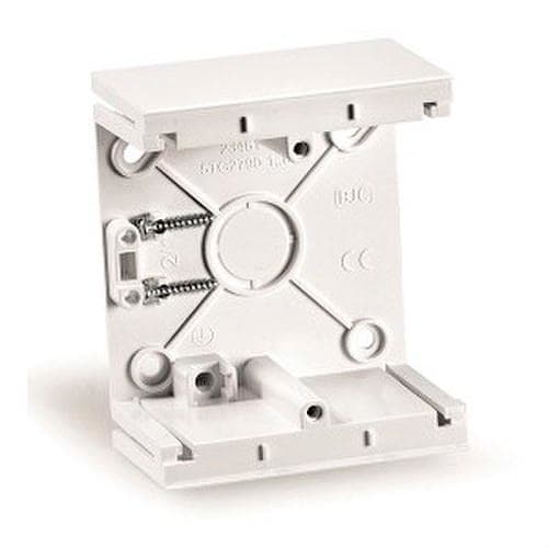 BJC - Extensión caja superficie modular serie Viva en blanco