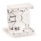 BJC - Extensión caja superficie modular serie Viva en blanco