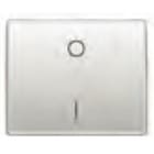 BJC - Tecla interruptor bipolar 22708-BS serie Mega en blanco satín