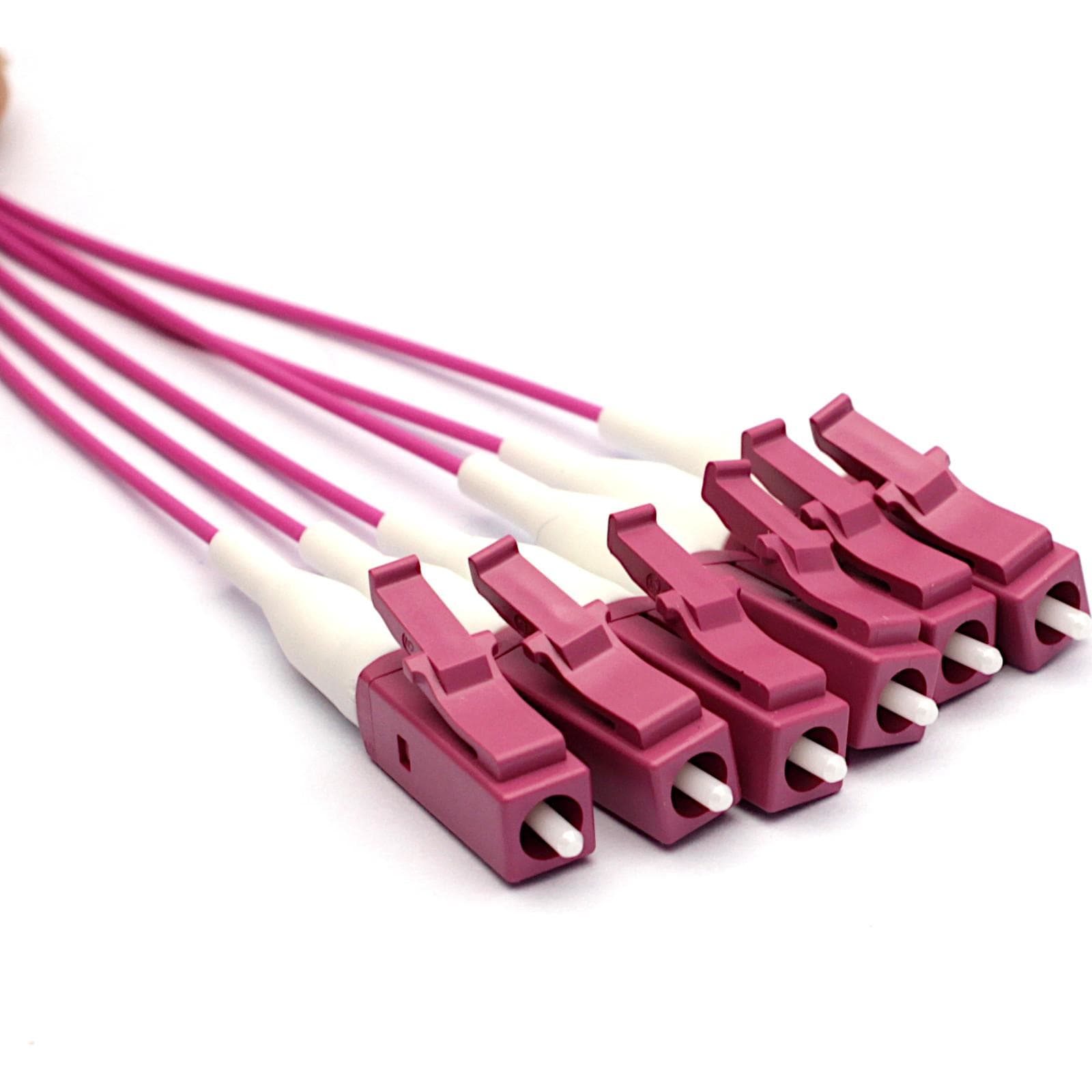 EXCEL - PIGTAIL LC OM4 50/125 1M VIOLETA (PACK 12UD)