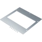 HAGER - Tapa de montaje para cubeta tamaño 2 E04