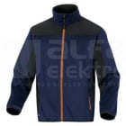 DELTA PLUS - Chaqueta de poliuretanonto poliéster (combinada con gamas Mach y Panostyle) talla M azul marino-naranja