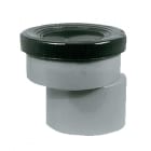 ALIAXIS - Manguito inodoro PVC excéntrica S213 110